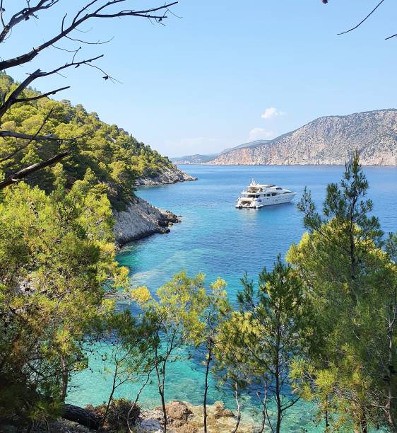 istock Asos bay in Kefalonia, Greece 1329855718
