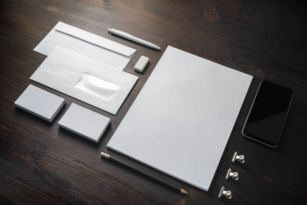 istock Blank corporate stationery 1329864898