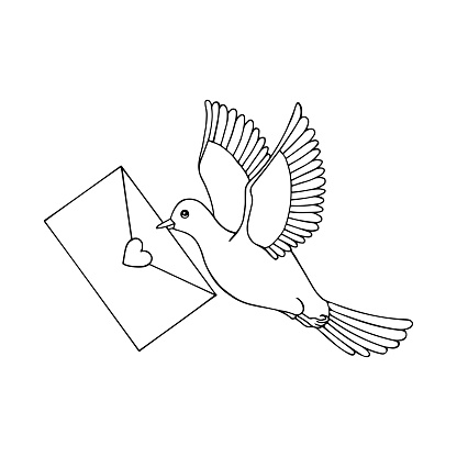 Ilustración de La Paloma Mensajera Vuela Con Una Letra En El Pico Ilustración Vectorial Eps10 y más Vectores Libres de Derechos de Ala de animal - iStock Ilustración de La Paloma Mensajera Vuela Con Una Letra En El Pico Ilustración Vectorial Eps10 y más Vectores Libres de Derechos de Ala de animal - iStock