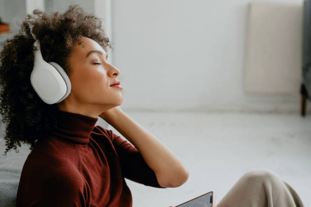 istock Young Afro American Businesswoman Taking a Break from Work 1329870970