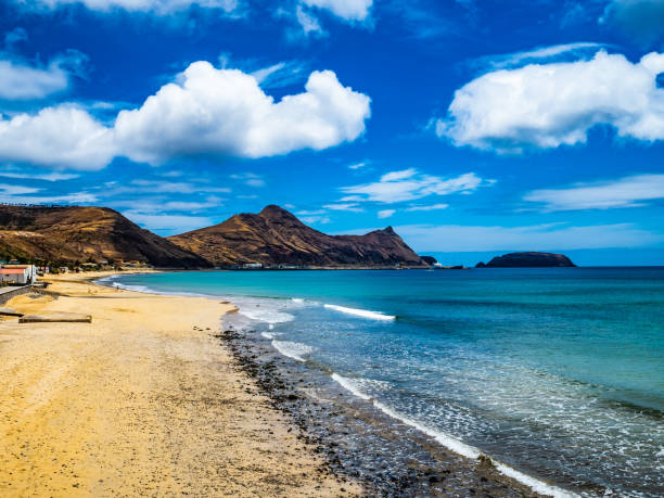 istock Porto Santo - beautiful beach 1329872579