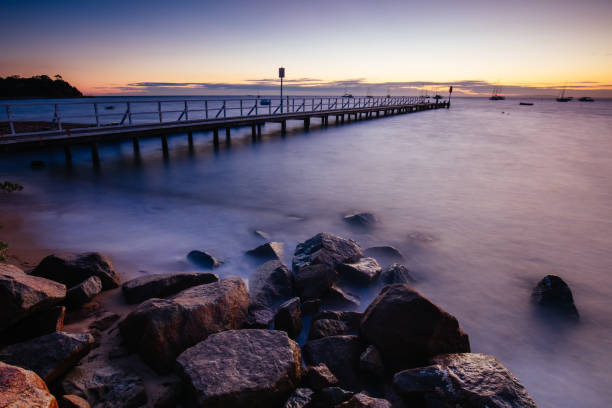 istock Cameron's Bight Jetty in Blairgowrie Australia 1329873162