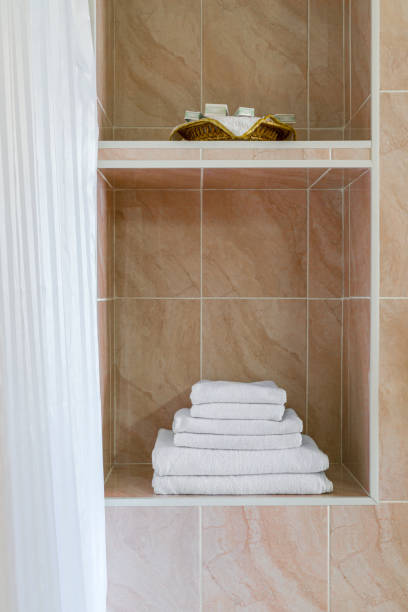 istock Fragment of bathroom interior 1329886089