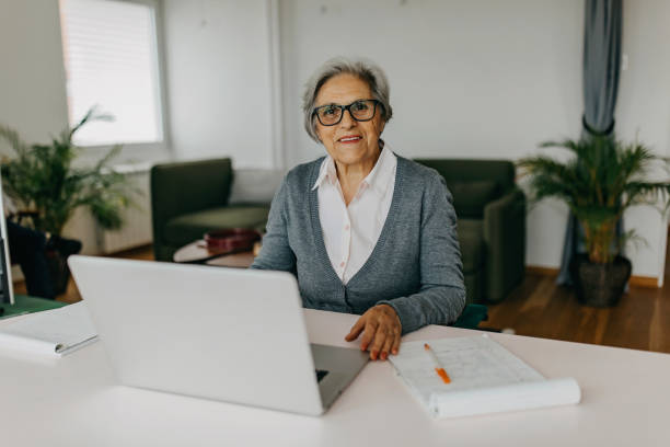 istock Woman and laptop 1329891990