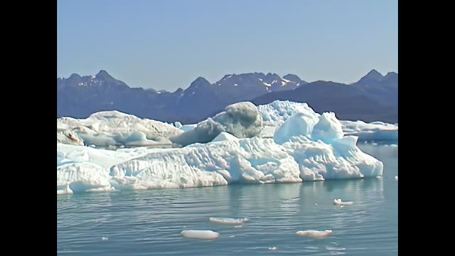 Sea of ice in Alaska archival
