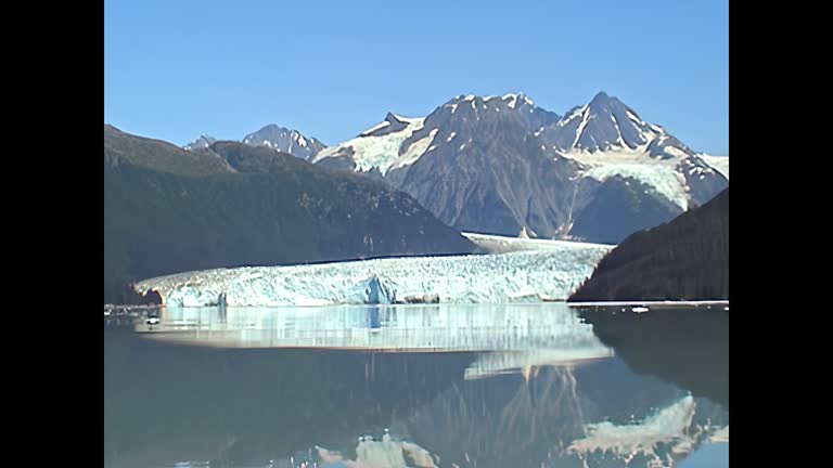 Prince William Sound glacier in Alaska