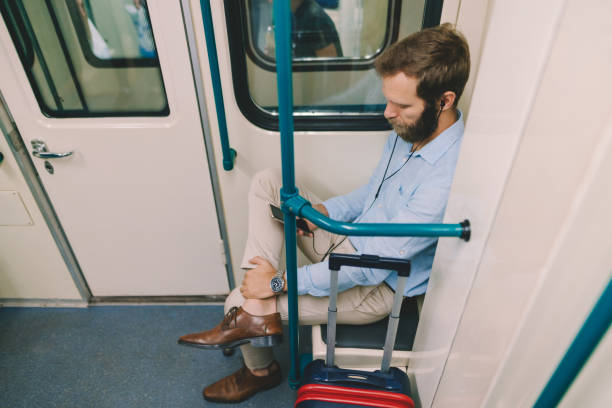 istock Businessman traveling 1329905347