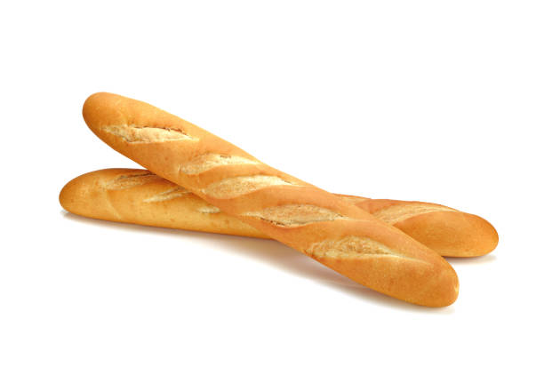 istock French baguette on white background 1329905429