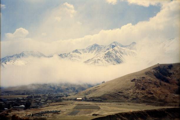 istock View in the Caucasus mountains 1329908542