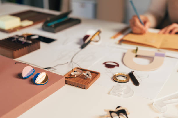 istock Anonymous Jewelry Artisan Working in her Office 1329929762