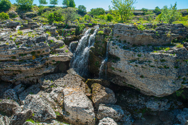 istock Cijevna,clean and blue mountain river 1329938813