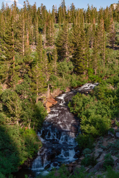 istock Waterfall in Mammoth Lakes California 1329943201