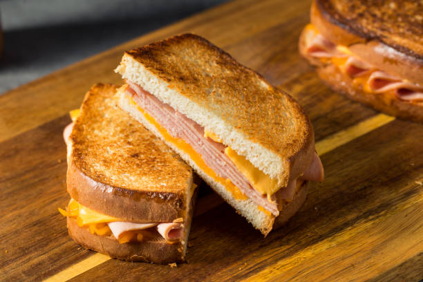 istock Homemade Ham and Grilled Cheese Sandwich 1329945269