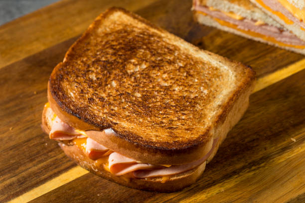 istock Homemade Ham and Grilled Cheese Sandwich 1329945280