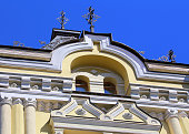 Building in the style of classicism (detail)