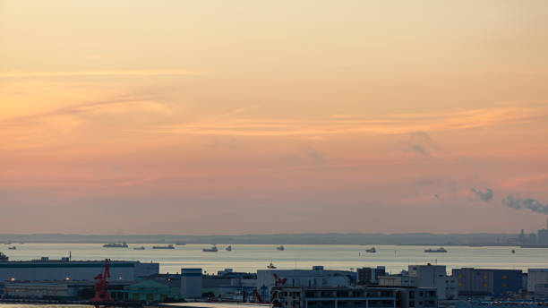 istock Negishi Bay in the early morning 1329953976