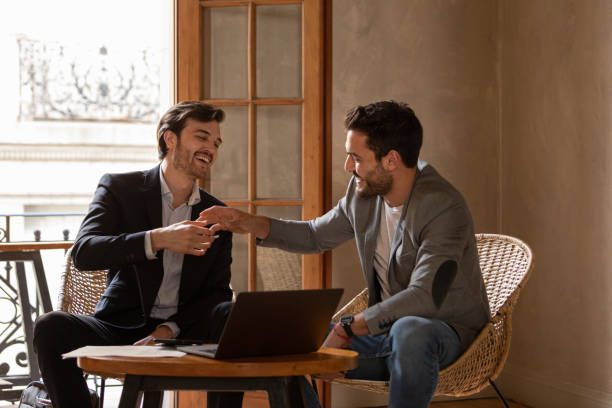 istock Two young business men 1329955522