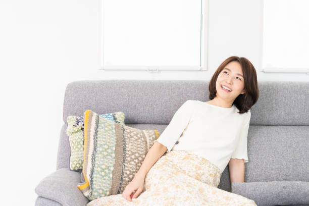 istock attractive asian woman relaxing 1329960372