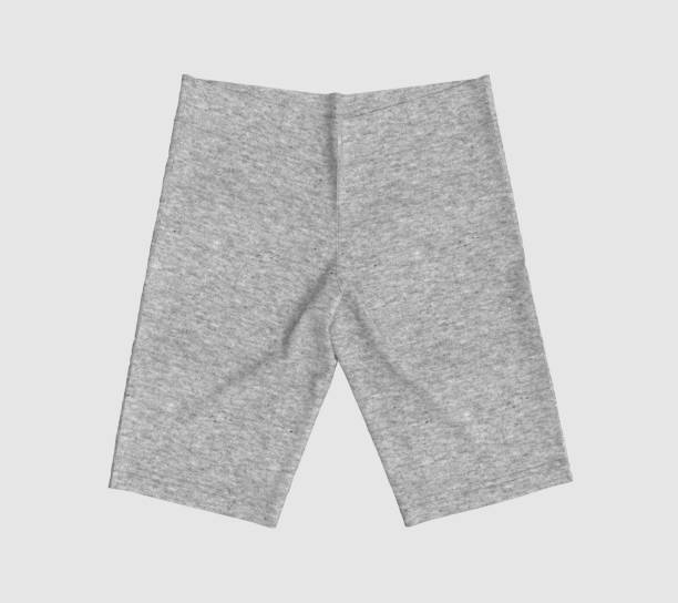 istock Blank sweat shorts mockup in front view 1329967300
