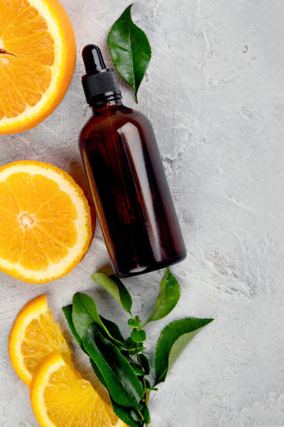 istock Bottle of essential aroma oils 1329972871