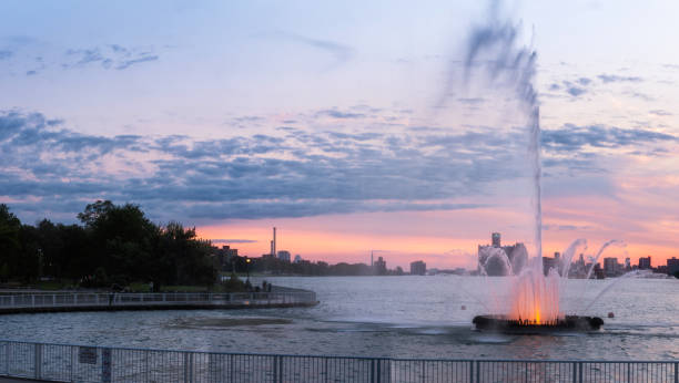 istock Windsor Ontario - Peace Fountain 1329974394