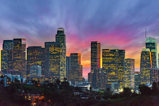 istock Los Angeles skyline 1329976109