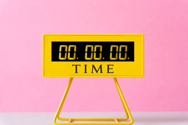 Electric bulletin board.  time, record