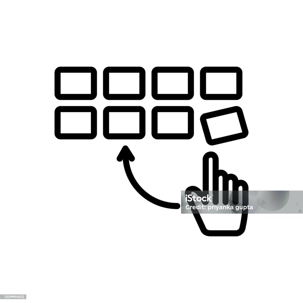 Systematic Orderly Stock Illustration - Download Image Now - Arranging ...