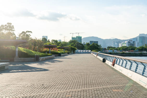 Kai Tak Runway Park in Kowloon