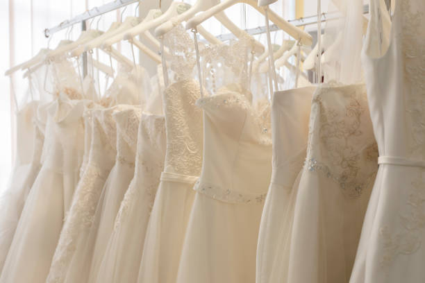 istock Wedding dress sewing 1329998622