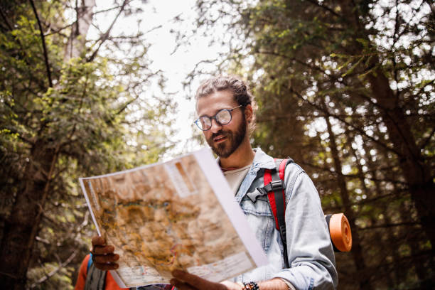 istock Let's check the map for my direction! 1330007081