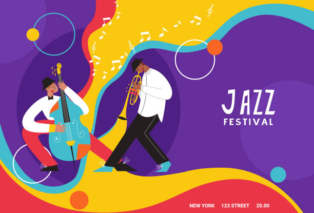 ilustrações de stock, clip art, desenhos animados e ícones de jazz - jazz dance
