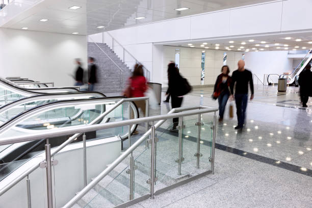 istock Group of People Walking Indoors, Social Issues 1330010936