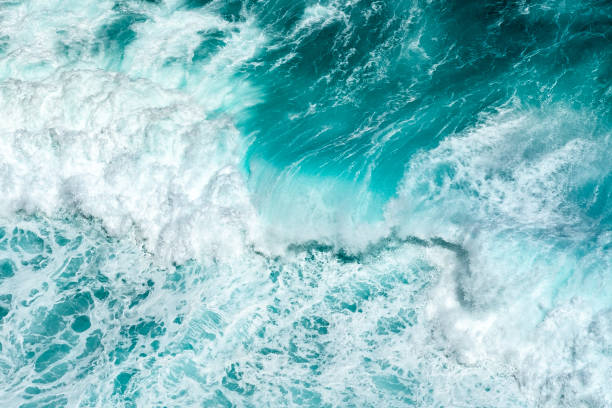 istock Surf waves on a raging ocean on a bright Sunny day 1330011701