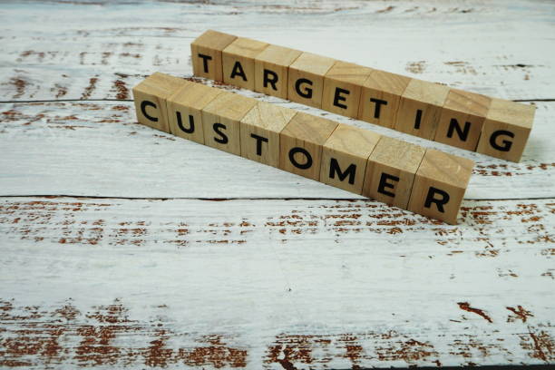 istock Customer Targeting Word alphabet letters on wooden background 1330024271