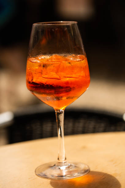 istock Spritz on table in restaurant, outside area 1330030610