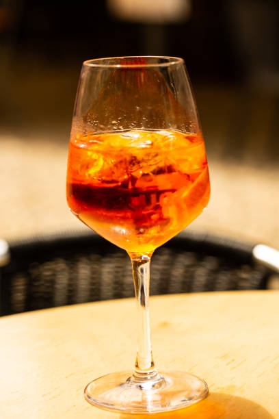 istock Spritz on table in restaurant, outside area 1330030767
