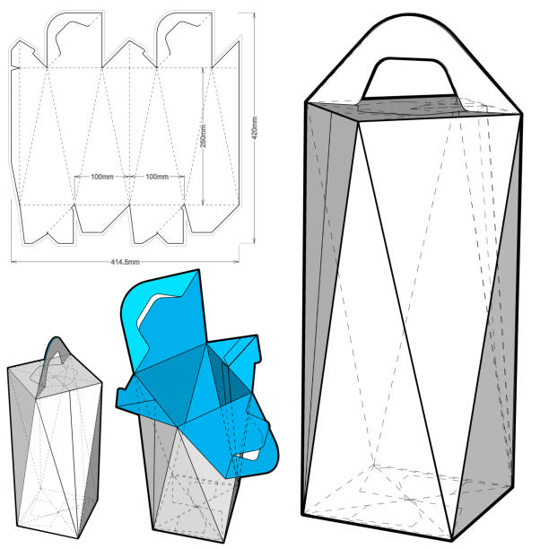 Box Cartoon Pattern 340+ Box Template With Lid Cartoons Stock Photos, Pictures & Royalty ...