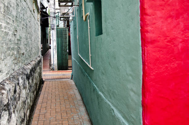 istock colorful alley in Macau 1330053905
