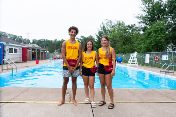 istock Happy teen lifeguards 1330060081