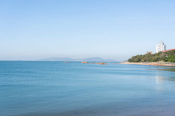 istock Beautiful sea under blue sky 1330062913