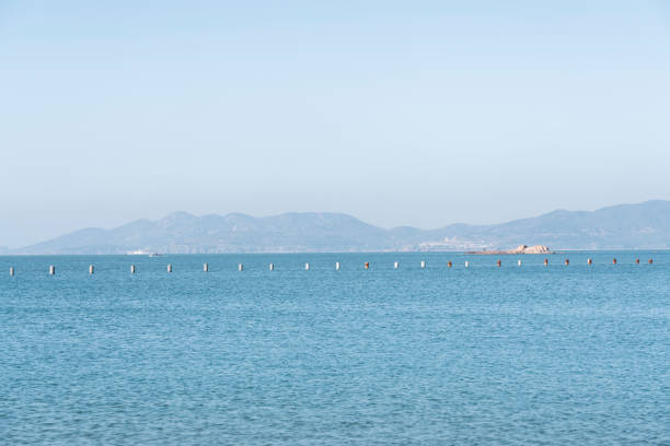 istock Beautiful sea under blue sky 1330063957