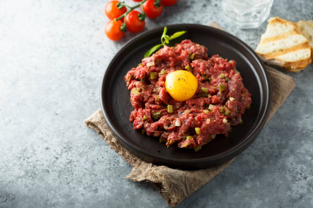 istock Beef steak tartare 1330079083