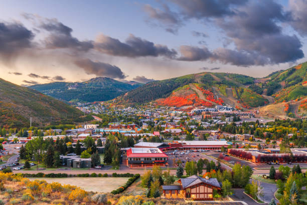 istock Park City, Utah, USA 1330083432
