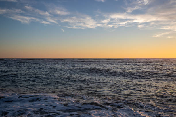 Sunset over the danish north sea