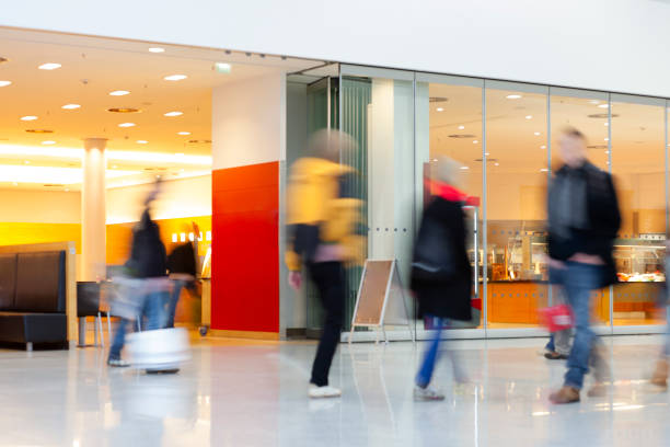 istock Group of People Walking Indoors, Social Issues 1330111735