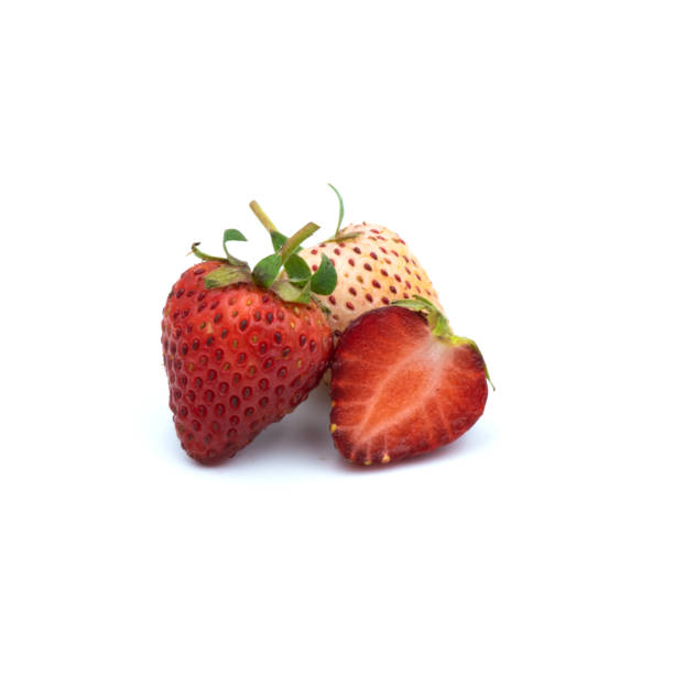 istock Organic strawberries Fresh  Isolated on the white background. 1330129970