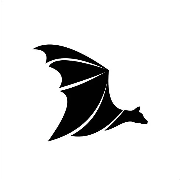 Vector illustration of Bat   template vector icon illustration