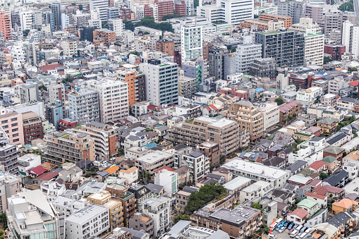 Aerial View of Tokyo