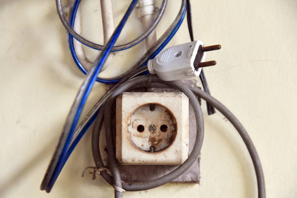 istock Electric intalation at home in simple style 1330148679